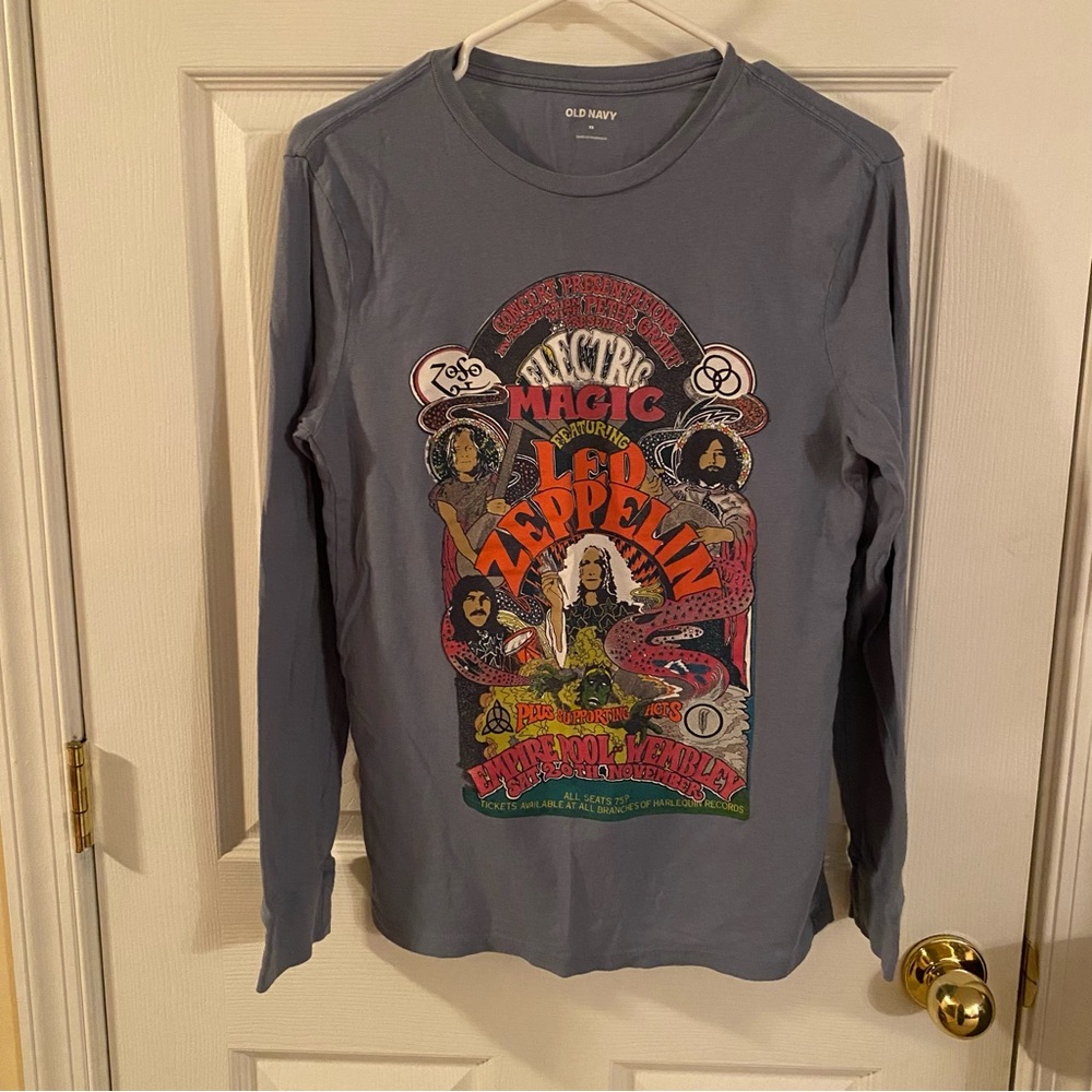 Old Navy Led Zeppelin Long Sleeve XS t-shirt